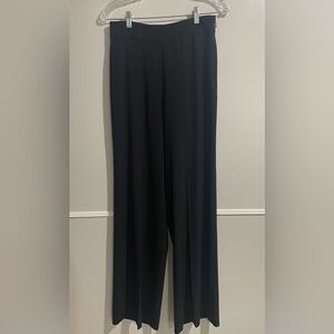Babaton Black High Waisted Wide Leg Pants Size 6